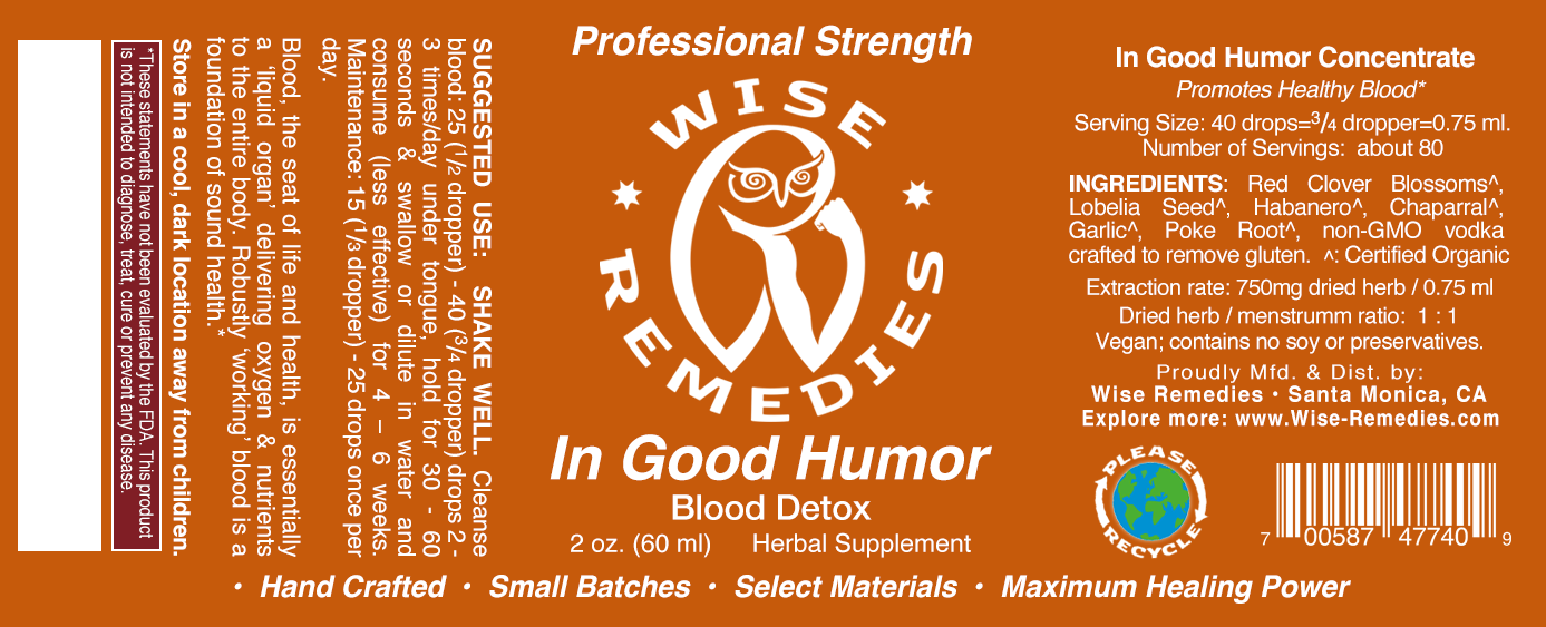 In Good Humor Drops (Herbal Blood Cleanse) - Image 2