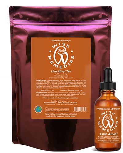 Live Alive! Kit (Complete Herbal Liver Cleanse)