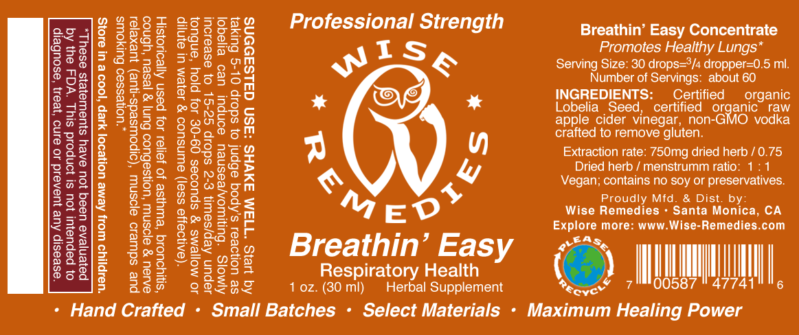 Breathin' Easy Drops (Herbal Lung Cleanse) - Image 2